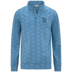 Blue San Diego Padres Levelwear Chameleon Quarter-Zip Pullover