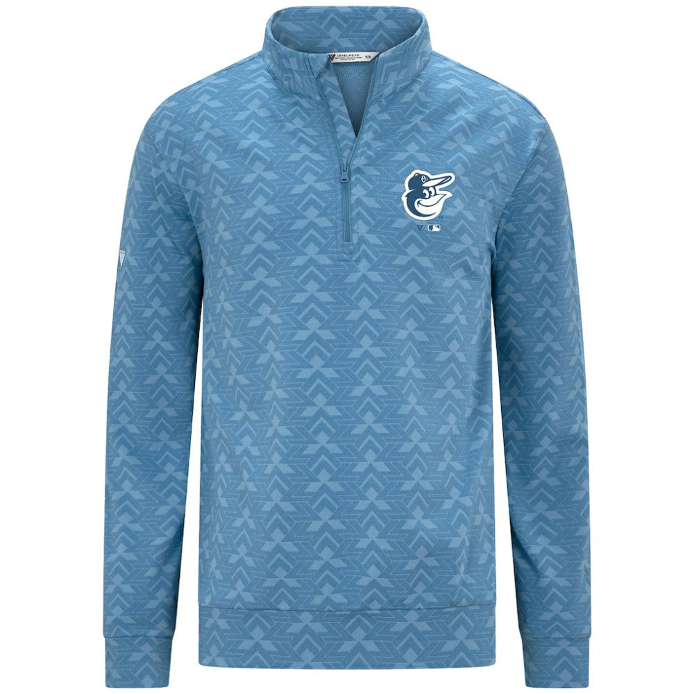Blue Baltimore Orioles Levelwear Chameleon Quarter-Zip Pullover