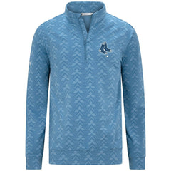 Blue Boston Red Sox Levelwear Chameleon Quarter-Zip Pullover