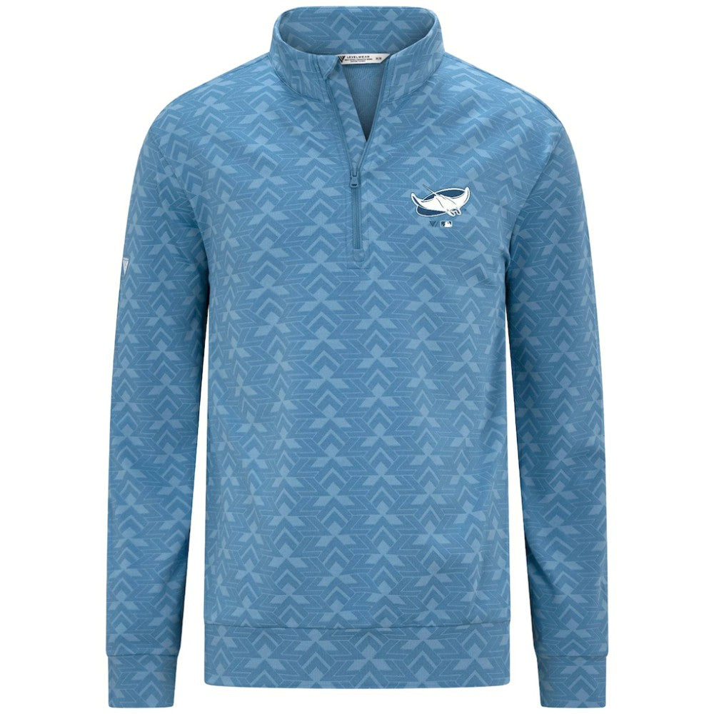 Blue Tampa Bay Rays Levelwear Chameleon Quarter-Zip Pullover