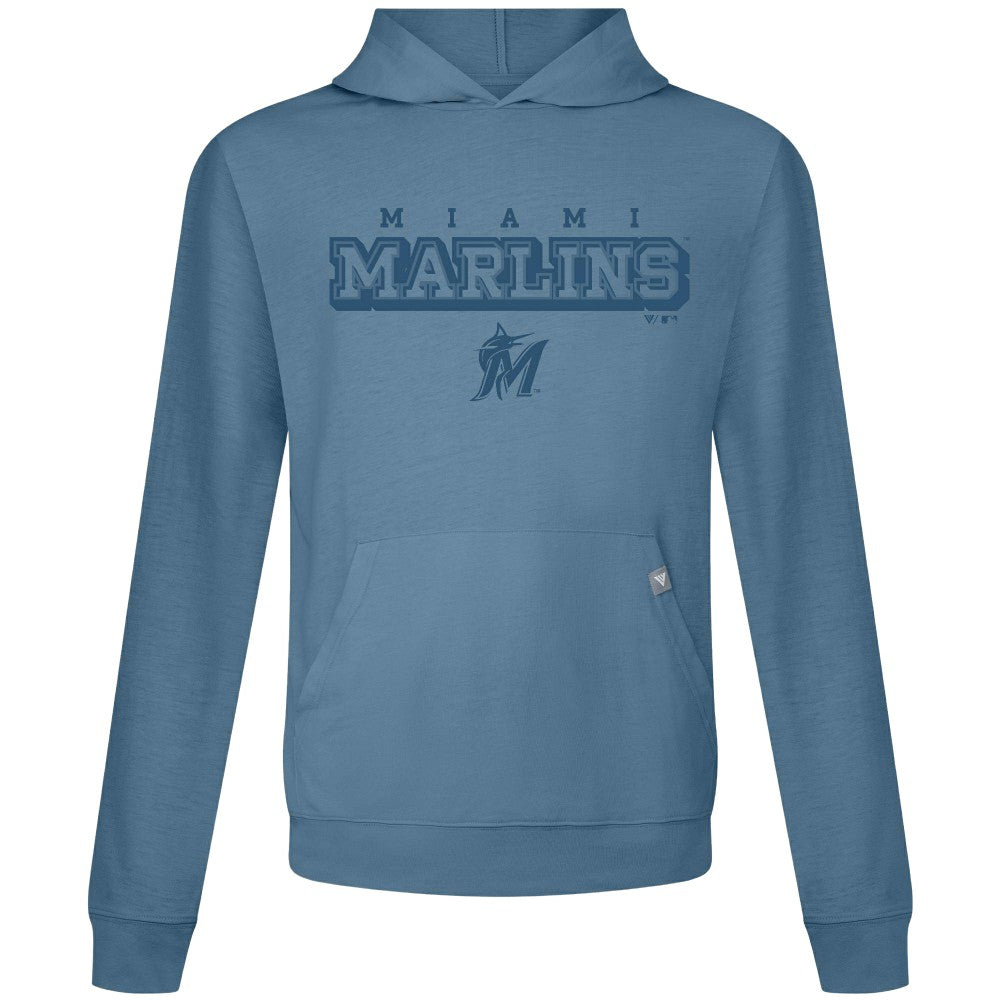 Blue Miami Marlins Levelwear Relay Hoodie