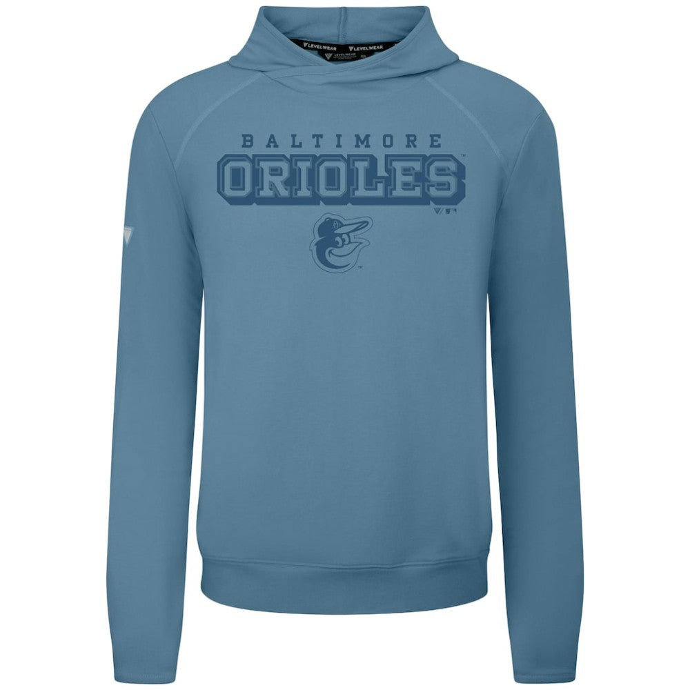 Blue Baltimore Orioles Levelwear Mandate Tri-Blend Hoodie