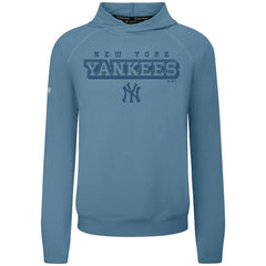 Blue New York Yankees Levelwear Mandate Tri-Blend Hoodie