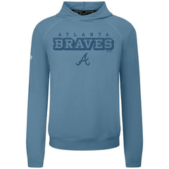 Blue Atlanta Braves Levelwear Mandate Tri-Blend Hoodie