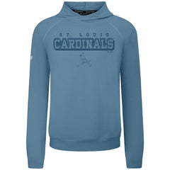Blue St. Louis Cardinals Levelwear Mandate Tri-Blend Hoodie