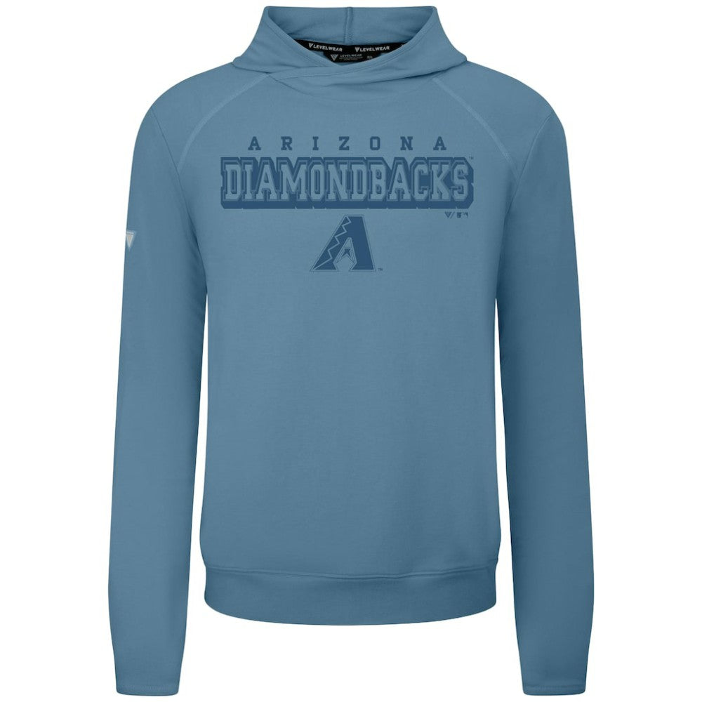 Blue Arizona Diamondbacks Levelwear Mandate Tri-Blend Hoodie