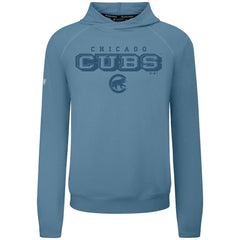 Blue Chicago Cubs Levelwear Mandate Tri-Blend Hoodie