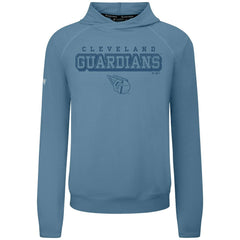 Blue Cleveland Guardians Levelwear Mandate Tri-Blend Hoodie