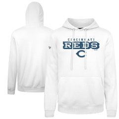 White Cincinnati Reds Levelwear Podium Hoodie