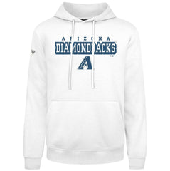 White Arizona Diamondbacks Levelwear Podium Hoodie
