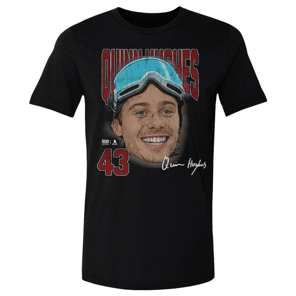 NHL Quinn Hughes US Men's Hockey 500 Level Goggles T-Shirt