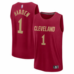 Fanatics James Harden Cleveland Cavaliers Fast Break Replica Jersey sale