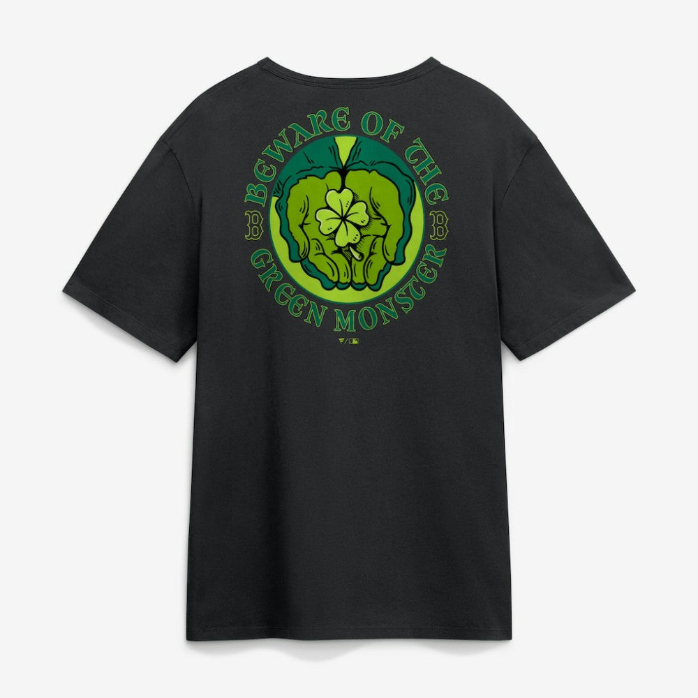 Black Boston Red Sox Beware of the Green Monster T-Shirt