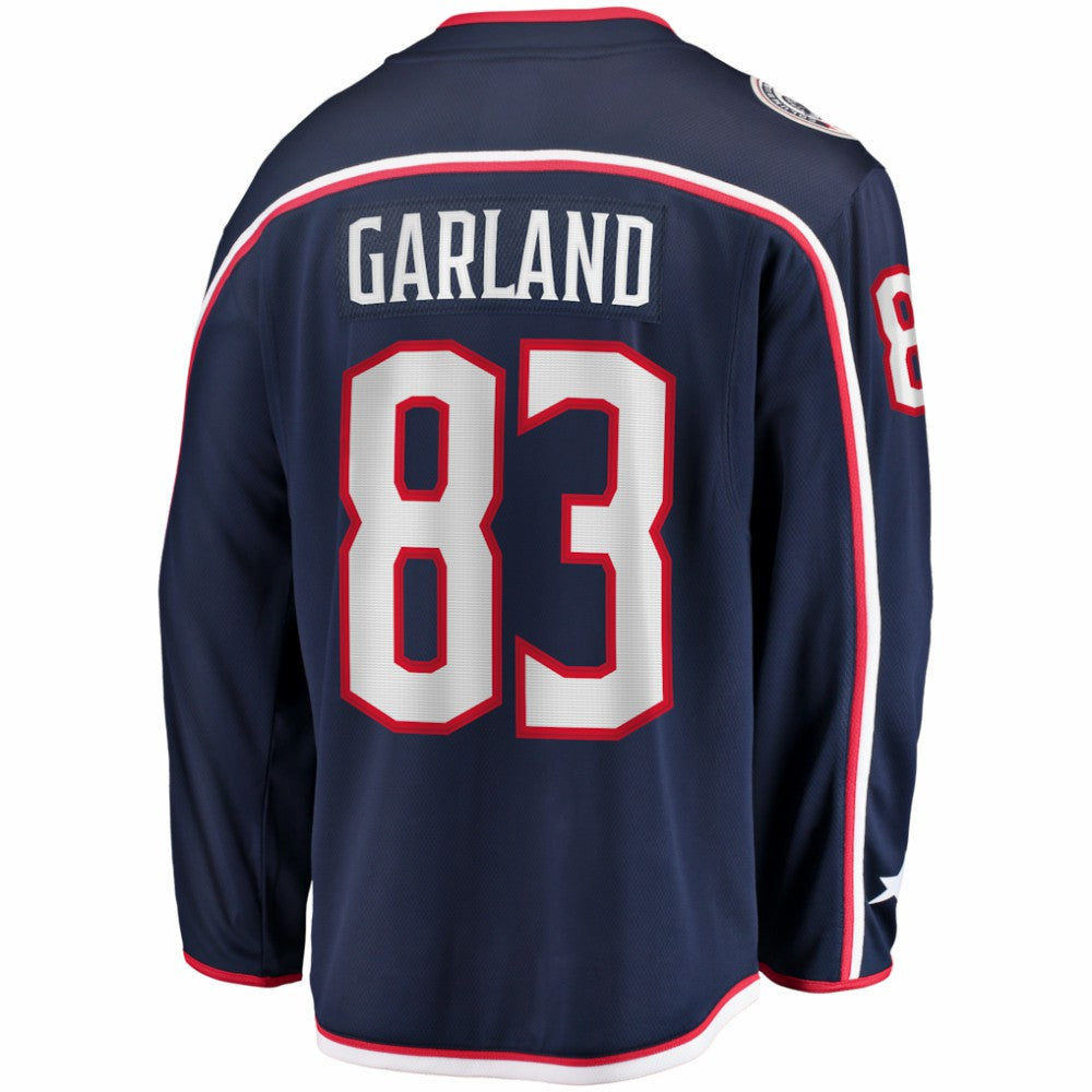 NHL Conor Garland Columbus Blue Jackets Fanatics Home Breakaway Jersey