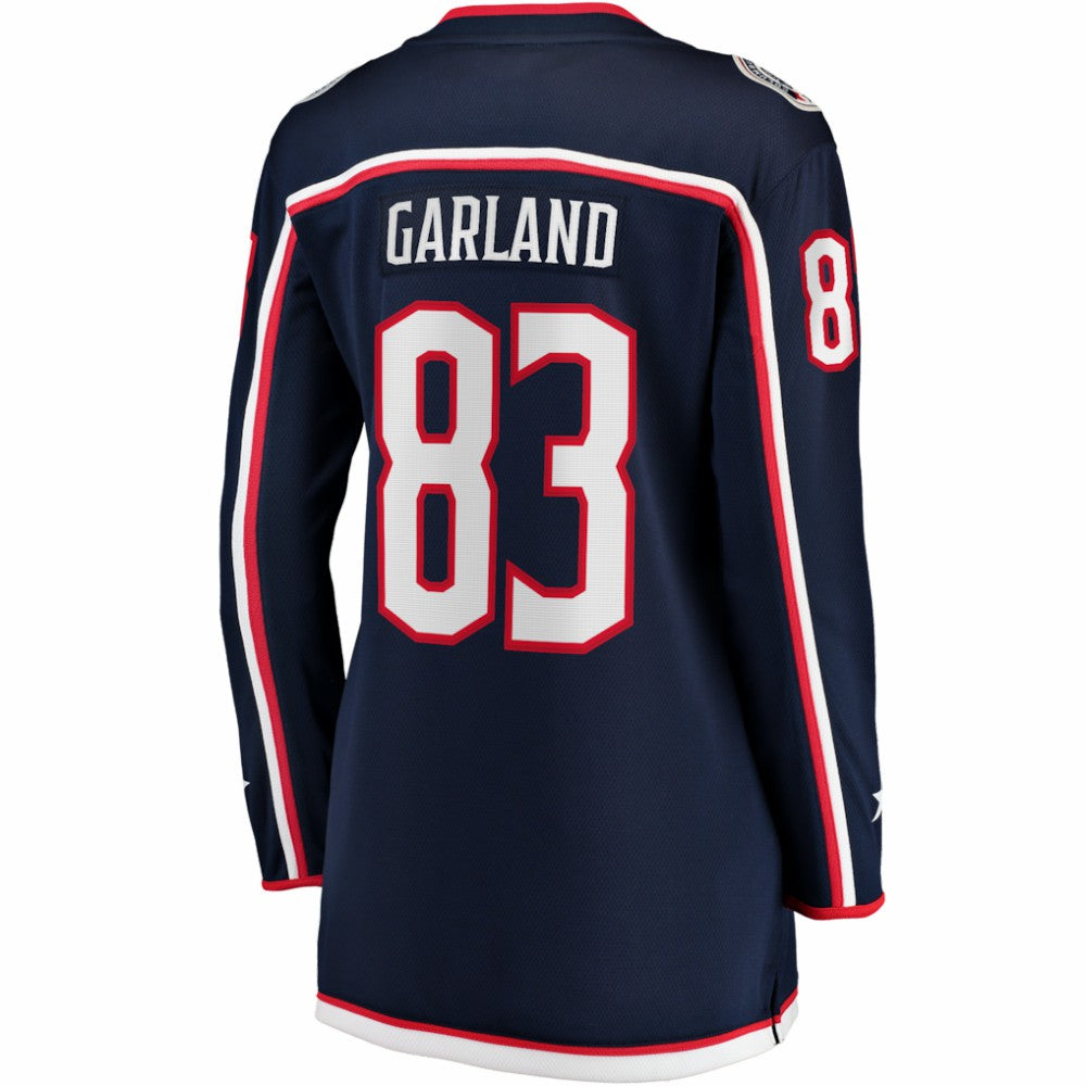 NHL Conor Garland Columbus Blue Jackets Indiana Women's Home Breakaway Jersey