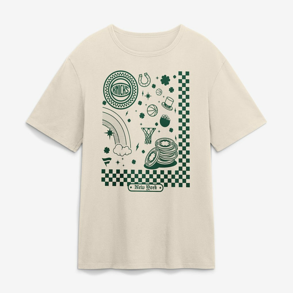 New York Knicks St. Patrick's Day Charms T-Shirt
