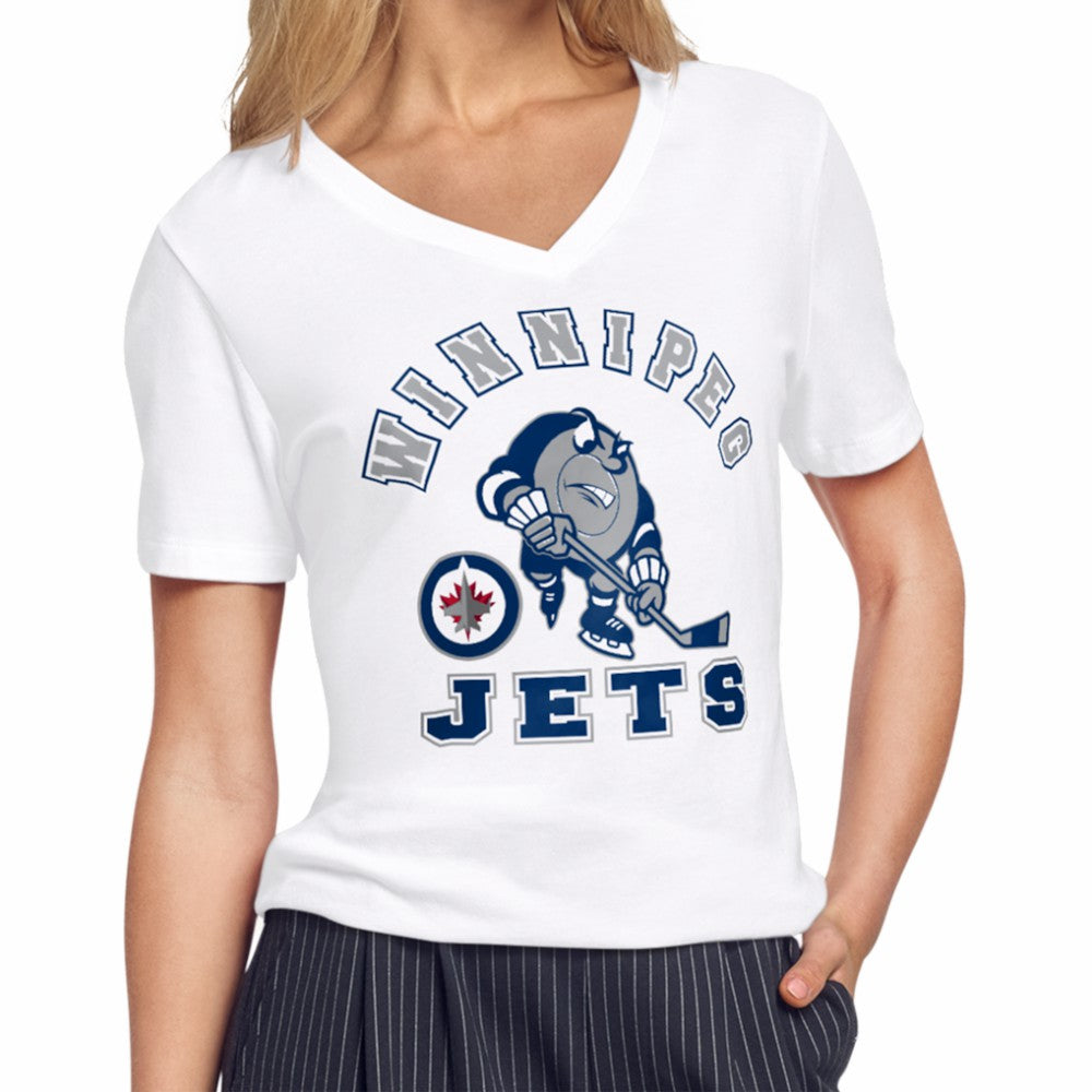 NHL Winnipeg Jets Starter Women's Tough Puck T-Shirt