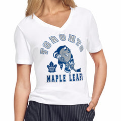 NHL Toronto Maple Leafs Starter Women's Tough Puck T-Shirt