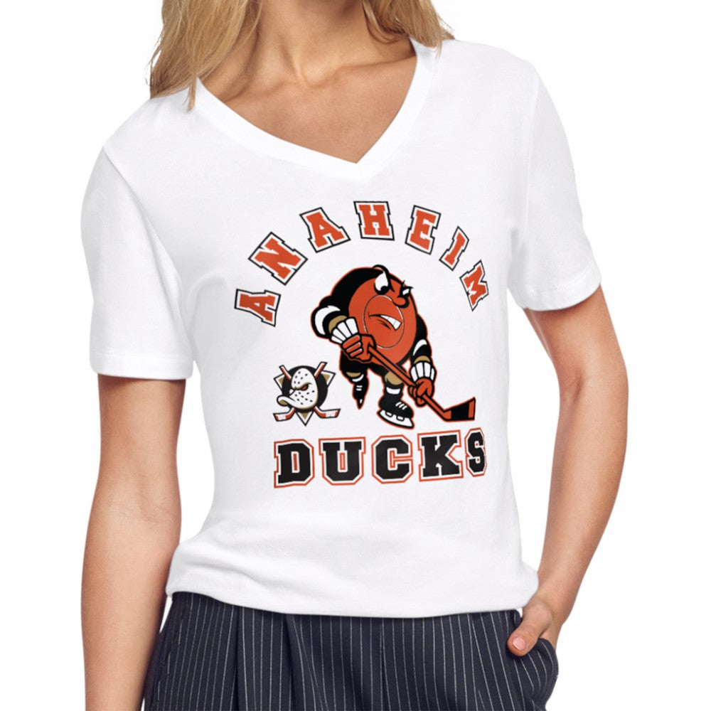 NHL Anaheim Ducks Starter Women's Tough Puck T-Shirt