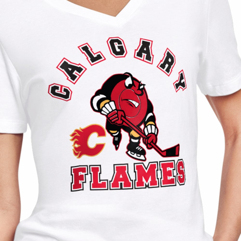NHL Calgary Flames Starter Women's Tough Puck T-Shirt