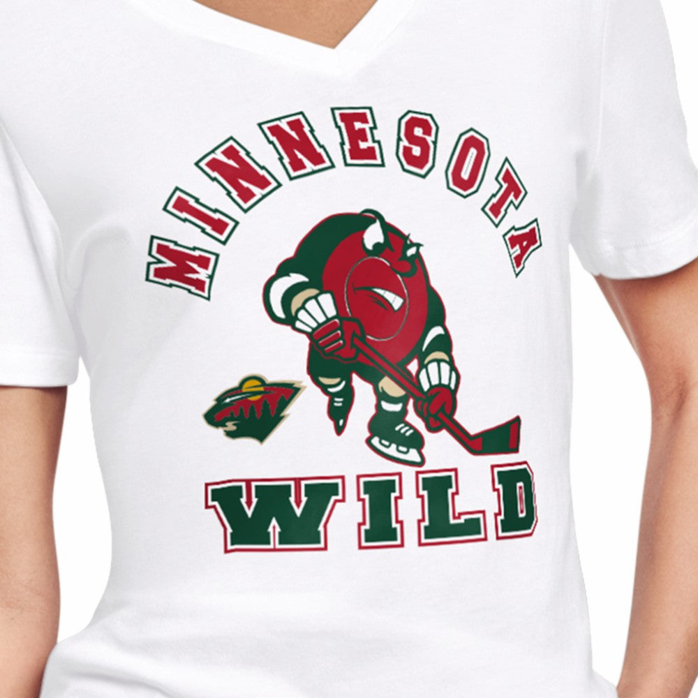 NHL Minnesota Wild Starter Women's Tough Puck T-Shirt