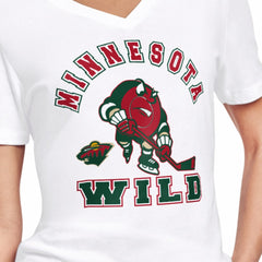 NHL Minnesota Wild Starter Women's Tough Puck T-Shirt
