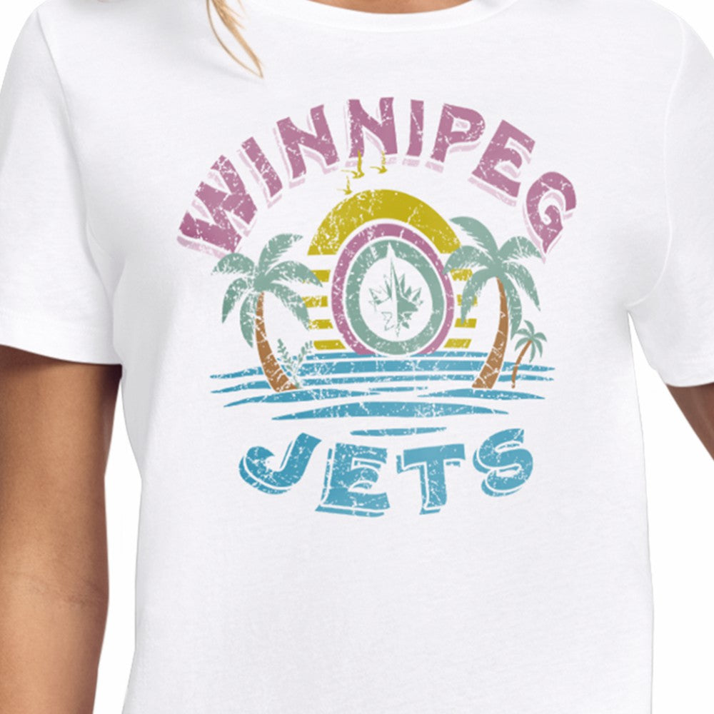 NHL Winnipeg Jets Starter Women's Tonal Beach T-Shirt