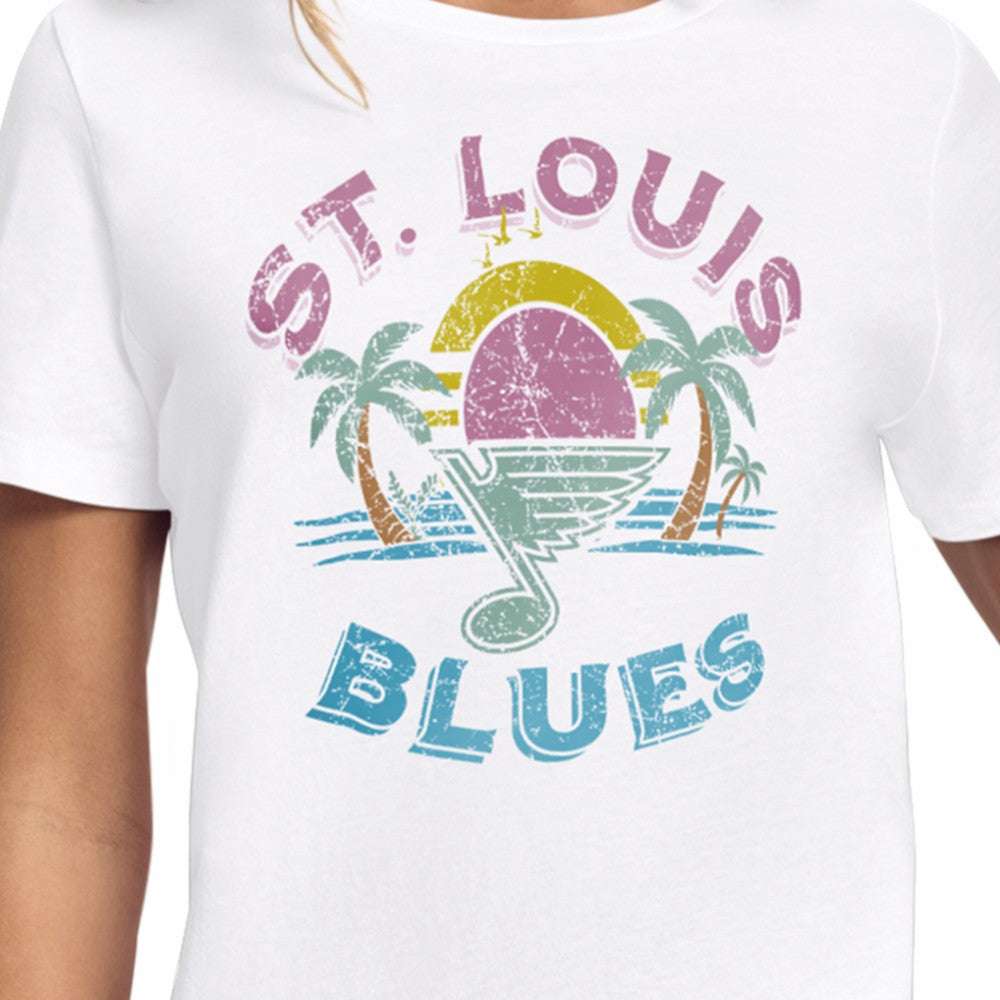 NHL St. Louis Blues Starter Women's Tonal Beach T-Shirt
