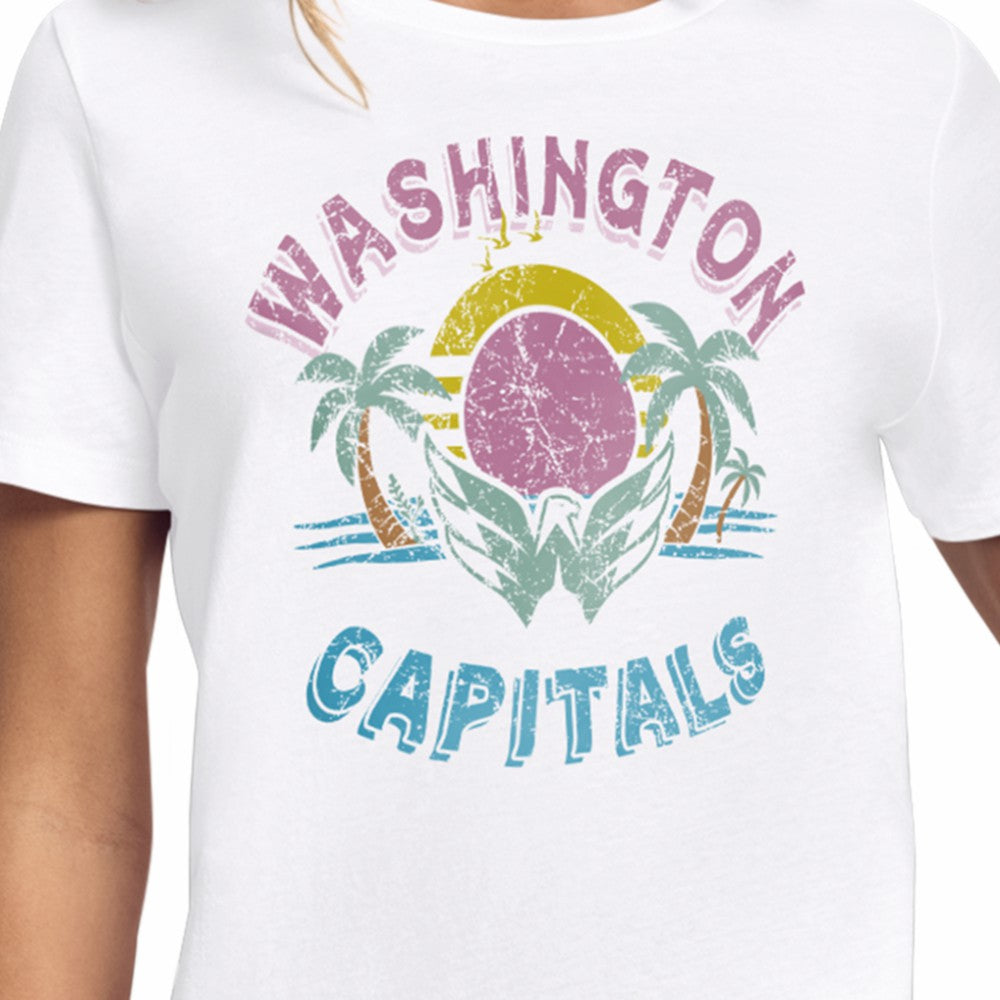 NHL Washington Capitals Starter Women's Tonal Beach T-Shirt