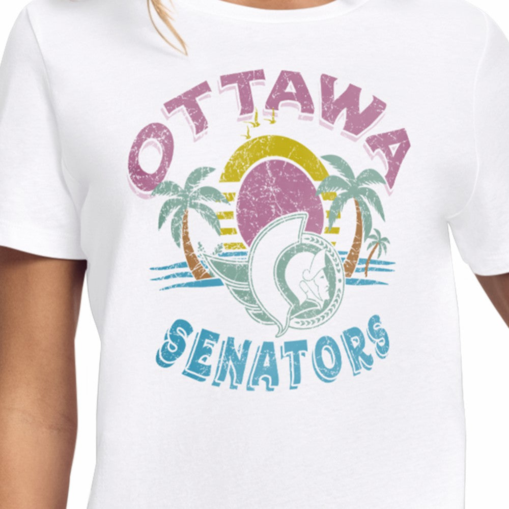 NHL Ottawa Senators Starter Women's Tonal Beach T-Shirt