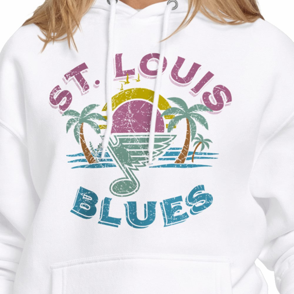 NHL St. Louis Blues Starter Women's Tonal Beach Hoodie