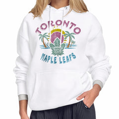 NHL Toronto Maple Leafs Starter Women's Tonal Beach Hoodie