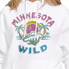 NHL Minnesota Wild Starter Women's Tonal Beach Hoodie