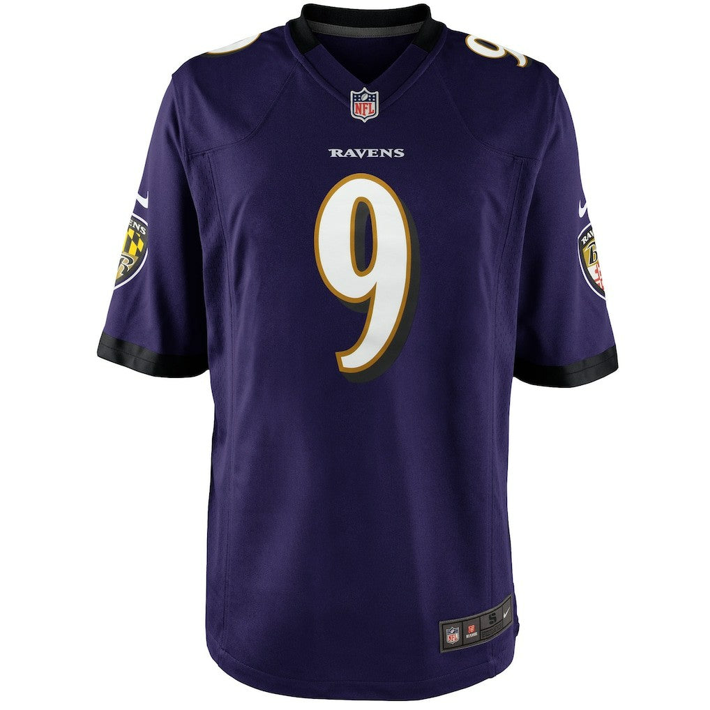 Justin Tucker  Youth Game Jersey - Baltimore Ravens Jerseys