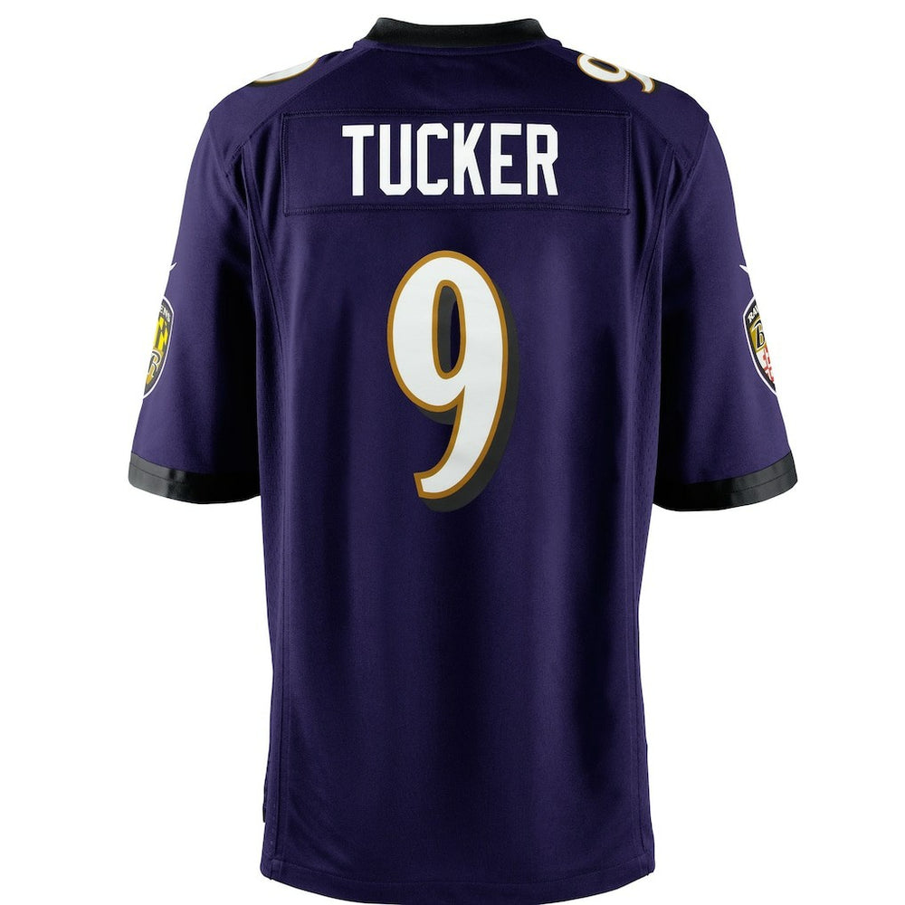 Justin Tucker  Youth Game Jersey - Baltimore Ravens Jerseys