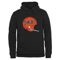 Throwback Logo Pullover Hoodie - Cincinnati Bengals Hoodies