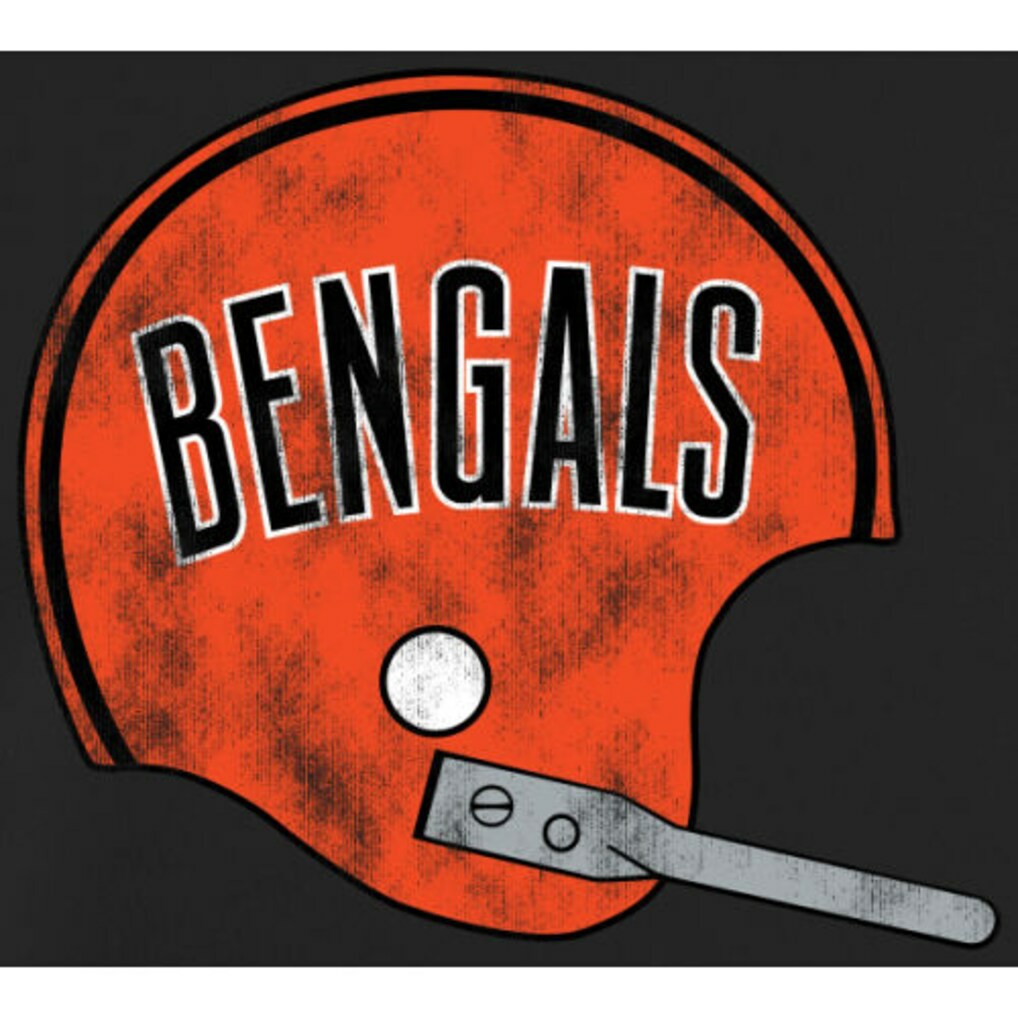 Throwback Logo Pullover Hoodie - Cincinnati Bengals Hoodies