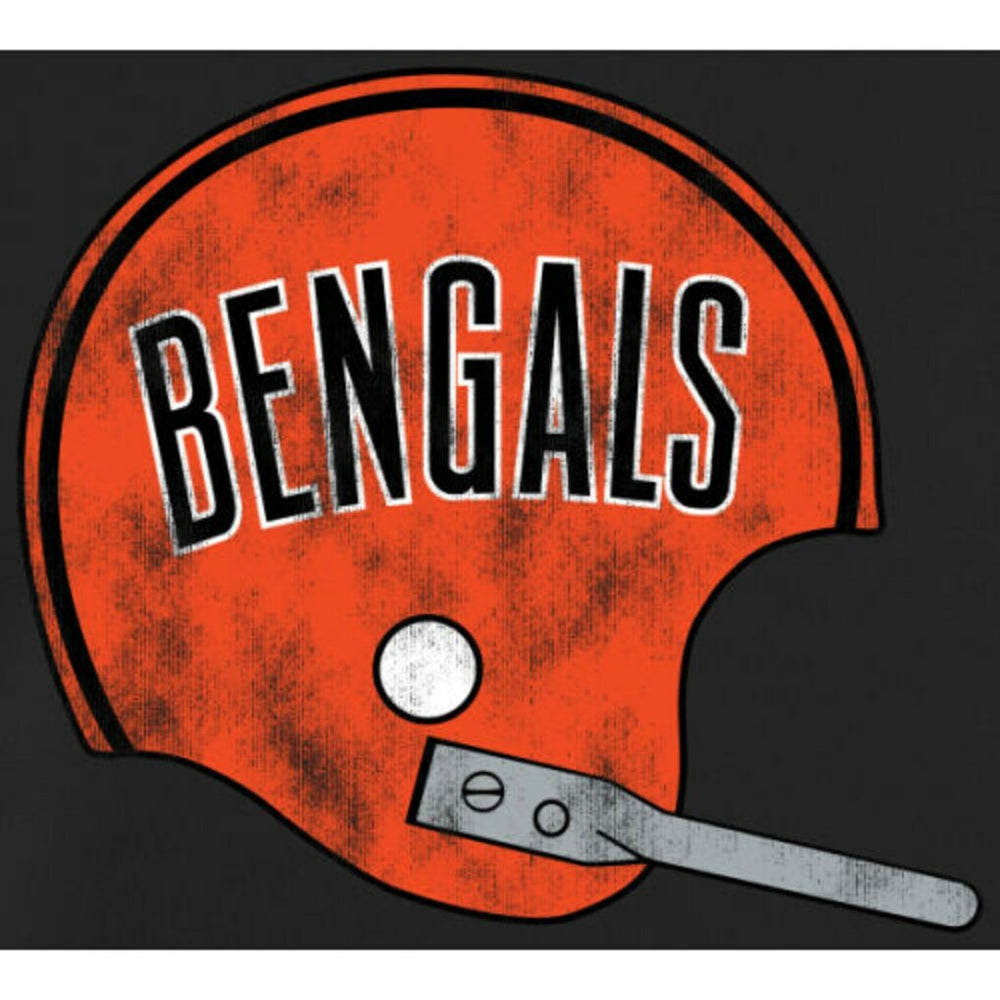 Throwback Logo Pullover Hoodie - Cincinnati Bengals Hoodies
