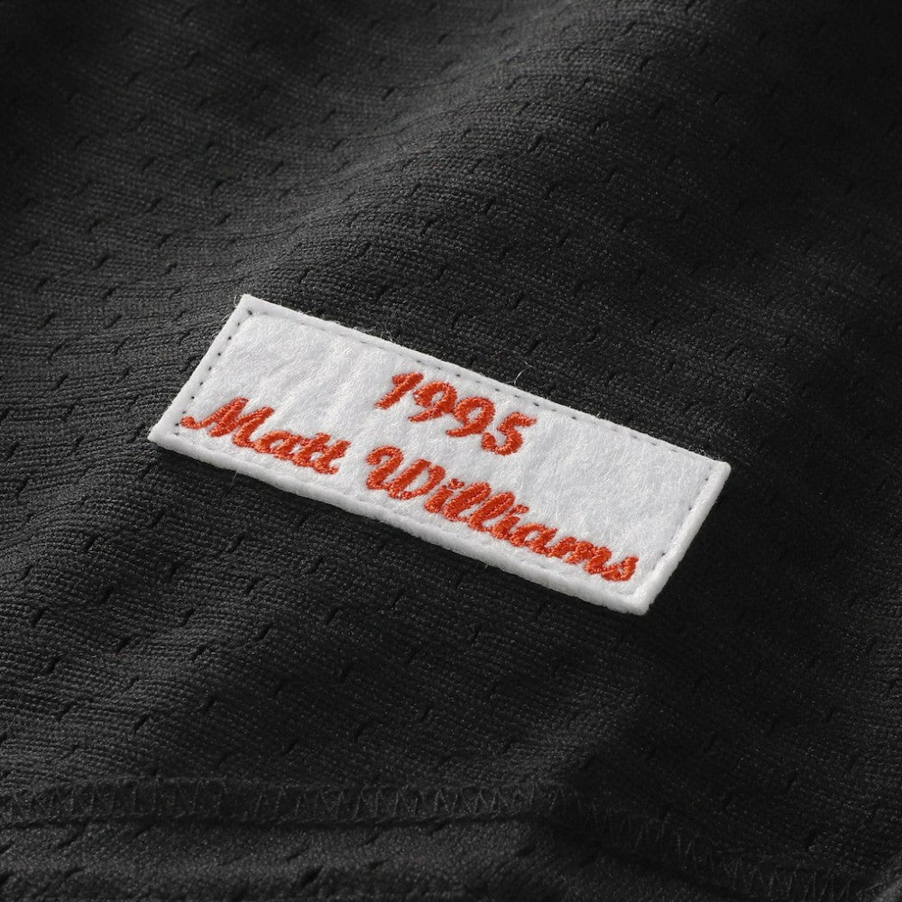 Black Matt Williams San Francisco Giants Mitchell & Ness Authentic Batting Practice Jersey