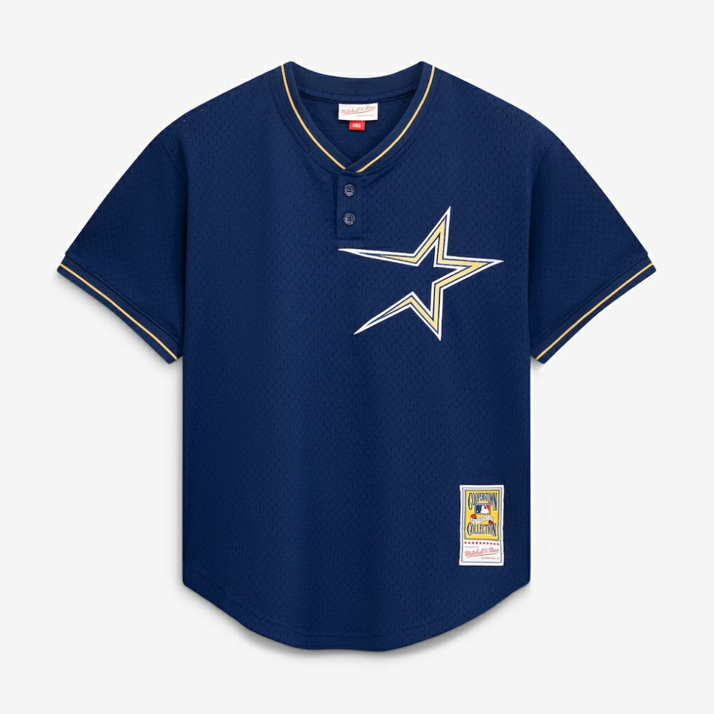 Navy Jeff Bagwell Houston Astros Mitchell & Ness Authentic Batting Practice Jersey