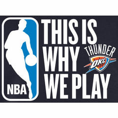 Oklahoma City Thunder This Is Why We Play Pullover Hoodie