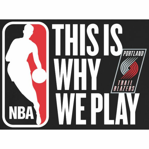 Portland Trail Blazers This Is Why We Play Pullover Hoodie