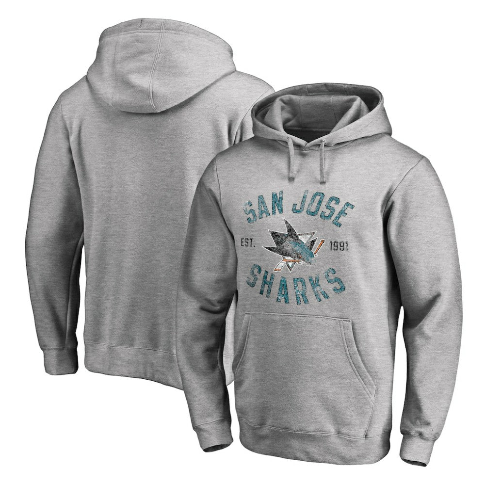 NHL San Jose Sharks Heritage Pullover Hoodie