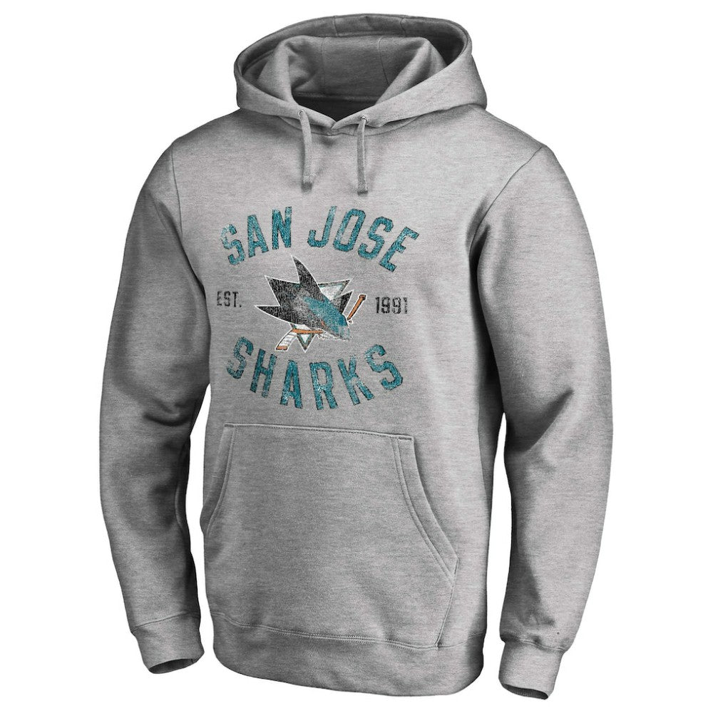 NHL San Jose Sharks Heritage Pullover Hoodie