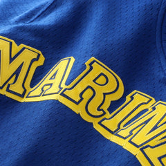 Royal Ken Griffey Jr. Seattle Mariners Mitchell & Ness Authentic Batting Practice Jersey