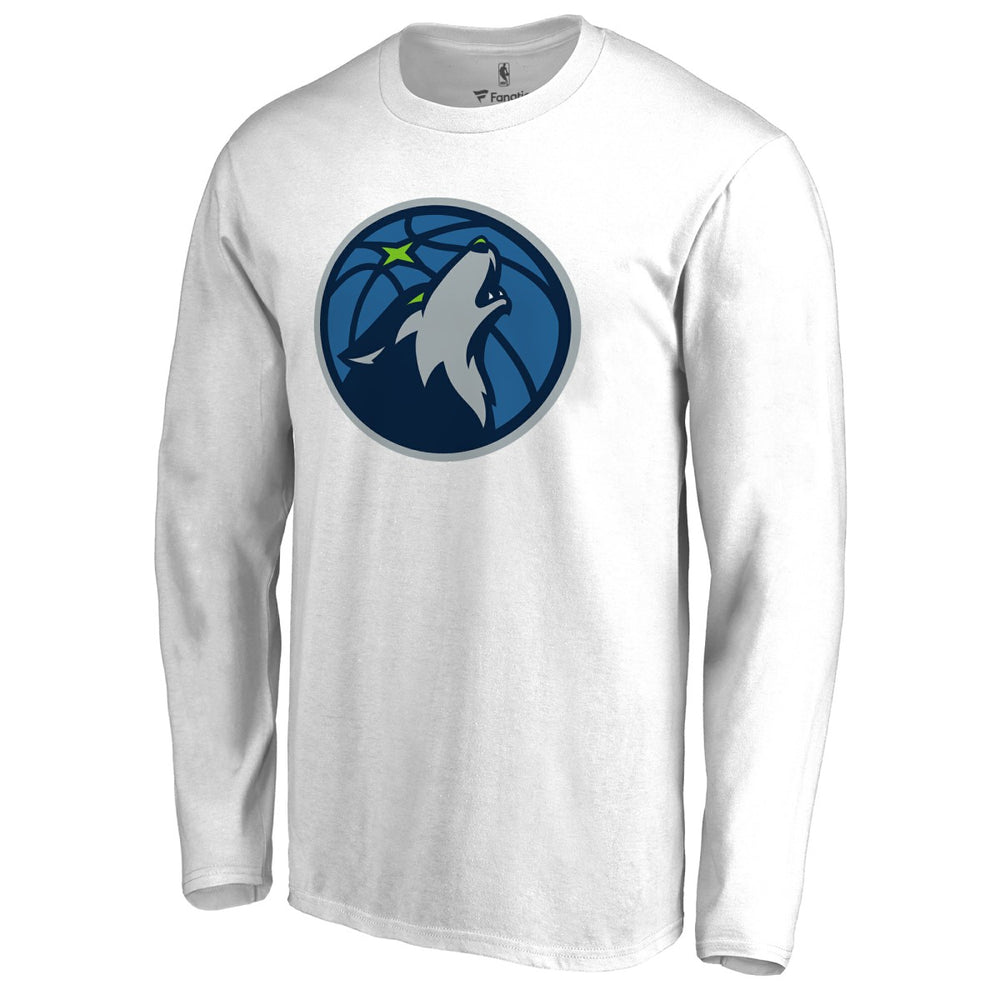 Minnesota Timberwolves Primary Logo Long Sleeve T-Shirt
