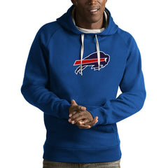 Antigua Victory Pullover Hoodie - Buffalo Bills Hoodies