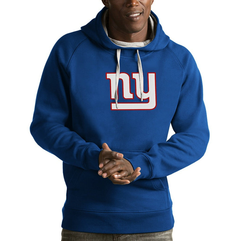 Antigua Victory Pullover Hoodie - New York Giants Hoodies