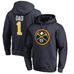 Denver Nuggets #1 Dad Pullover Hoodie sale
