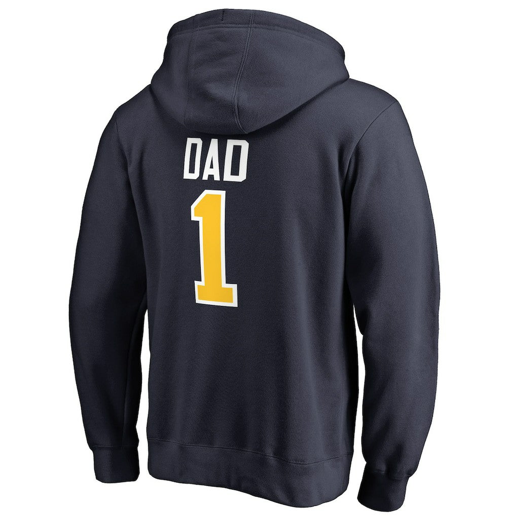 Denver Nuggets #1 Dad Pullover Hoodie sale
